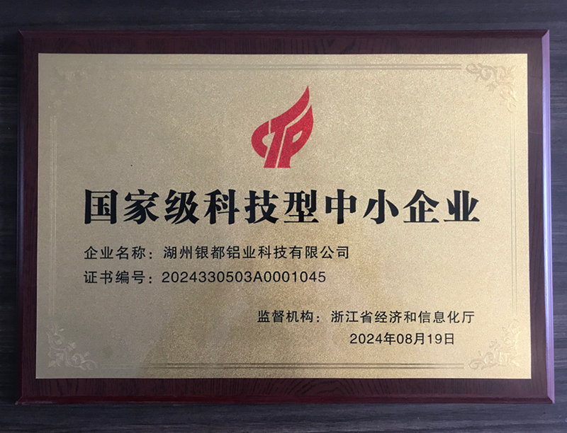 National-level science and technology-based small and medium-sized enterprises